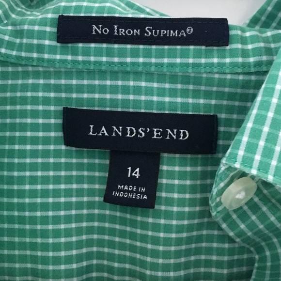 Lands' End Button Down Shirt - Picture 3 of 3